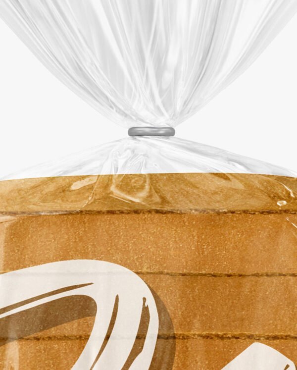 mockup embalagem de pão de forma