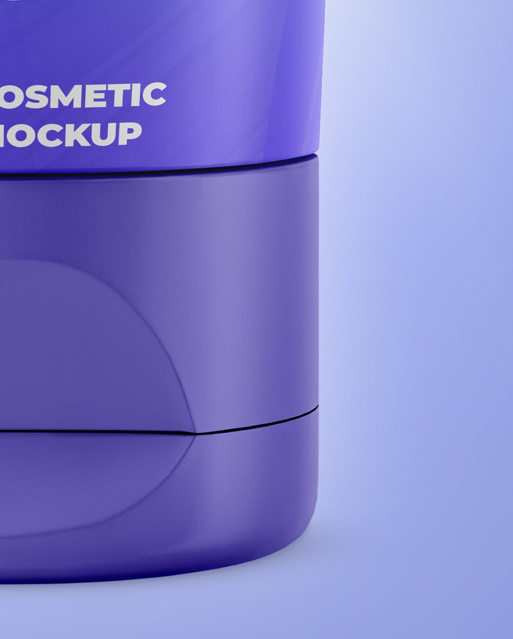 Cosmetic Tube (Matte) - Mockup Embalagem Plástica – imagem 2 Cosmetic Tube (Matte) - Mockup Embalagem Plástica – imagem 2