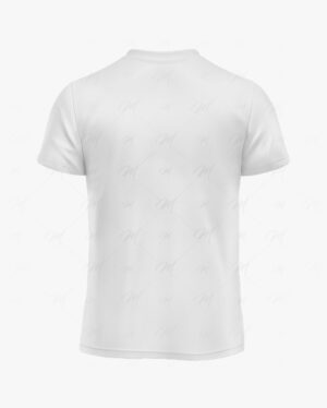 Mockup Camiseta Esportiva - Sport T-shirt (Back View) – imagem 9 Mockup Camiseta Esportiva - Sport T-shirt (Back View) – imagem 9