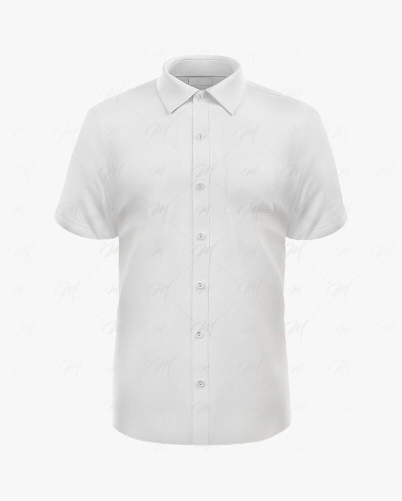 Mockup Camisa Social Manga Curta PSD