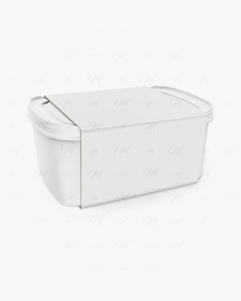 Mockup pote de Sorvete - Mockup Ice Cream