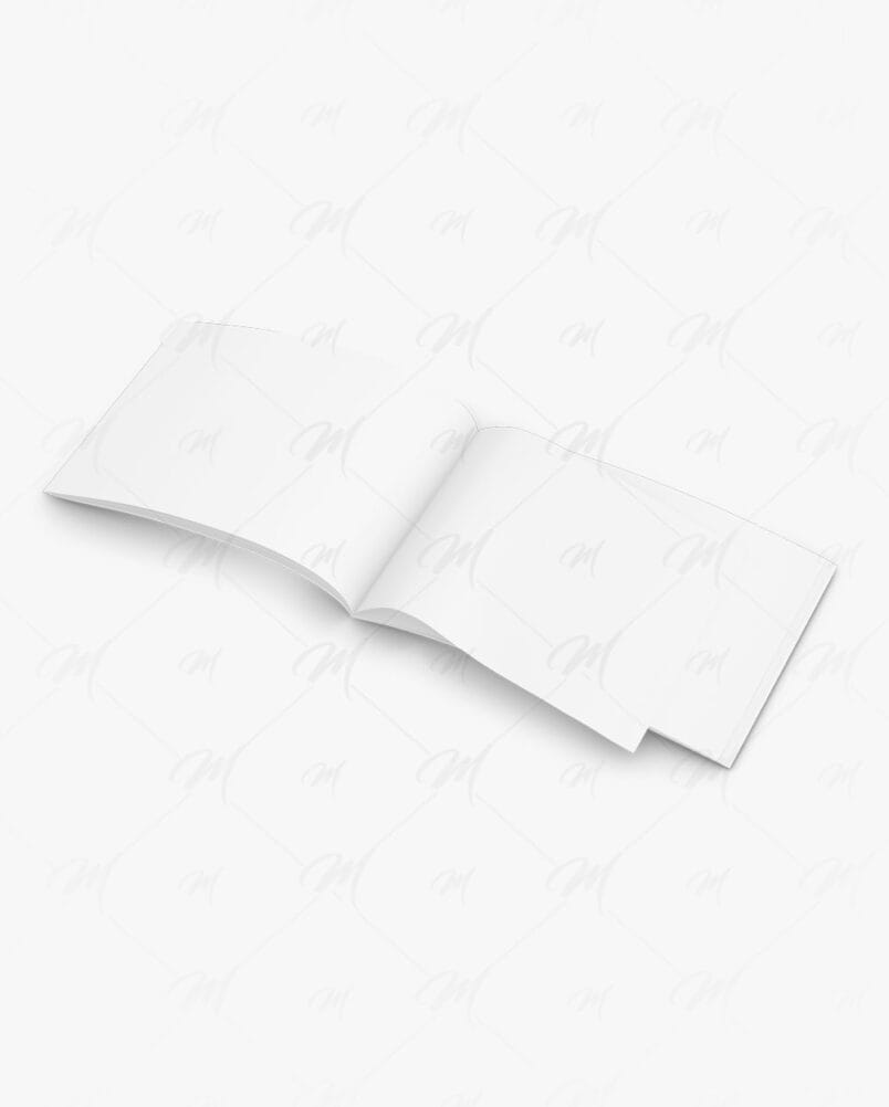 Mockup Folheto Horizontal PSD 3