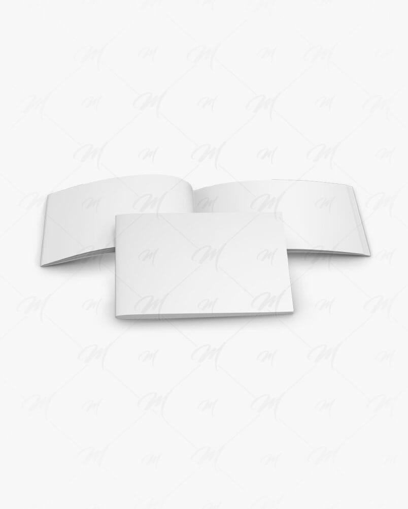 Mockup Folheto Horizontal PSD 2