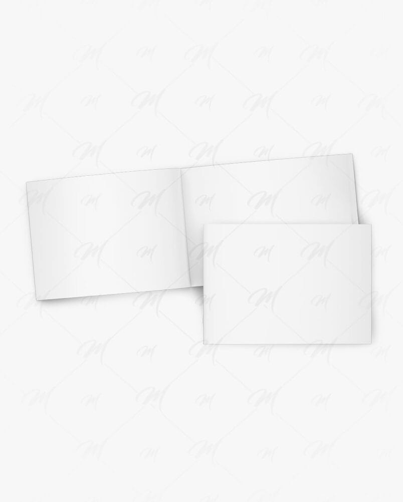Mockup Folheto Horizontal PSD 7