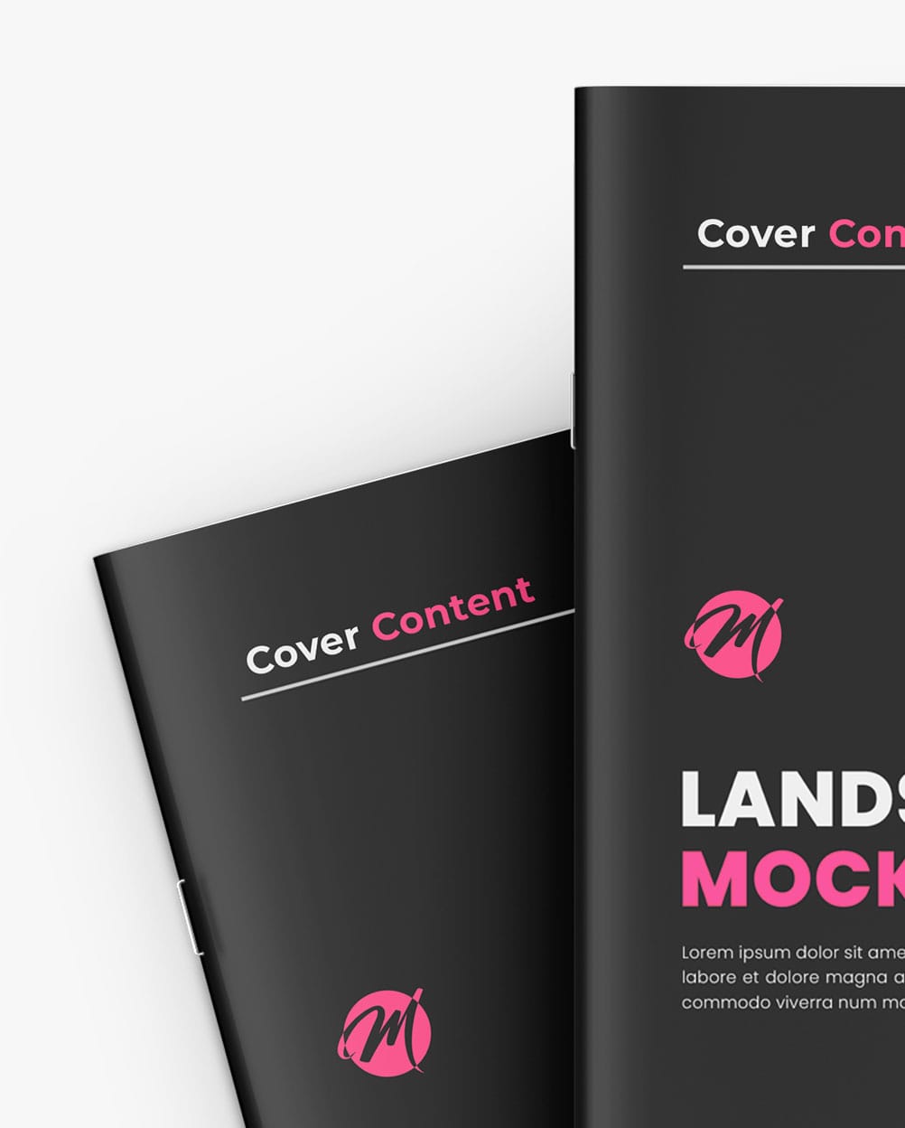 Mockup brochure - Mockup folheto horizontal – imagem 2 Mockup brochure - Mockup folheto horizontal – imagem 2