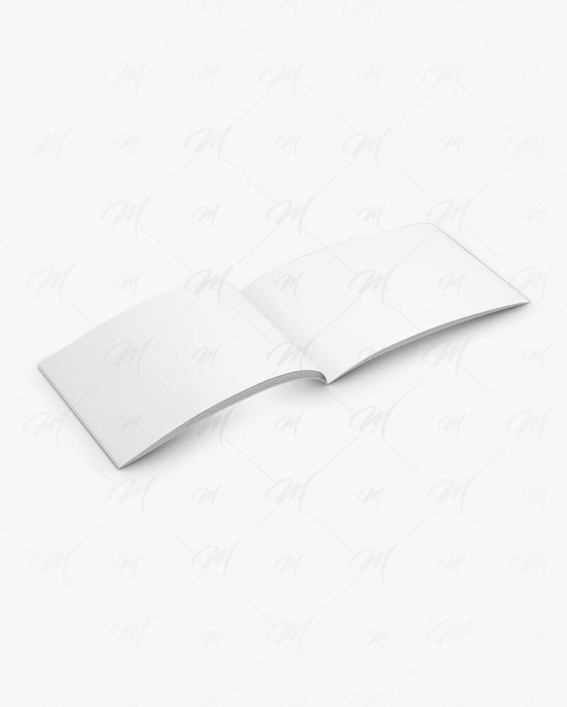 Mockup Folheto Horizontal PSD 4