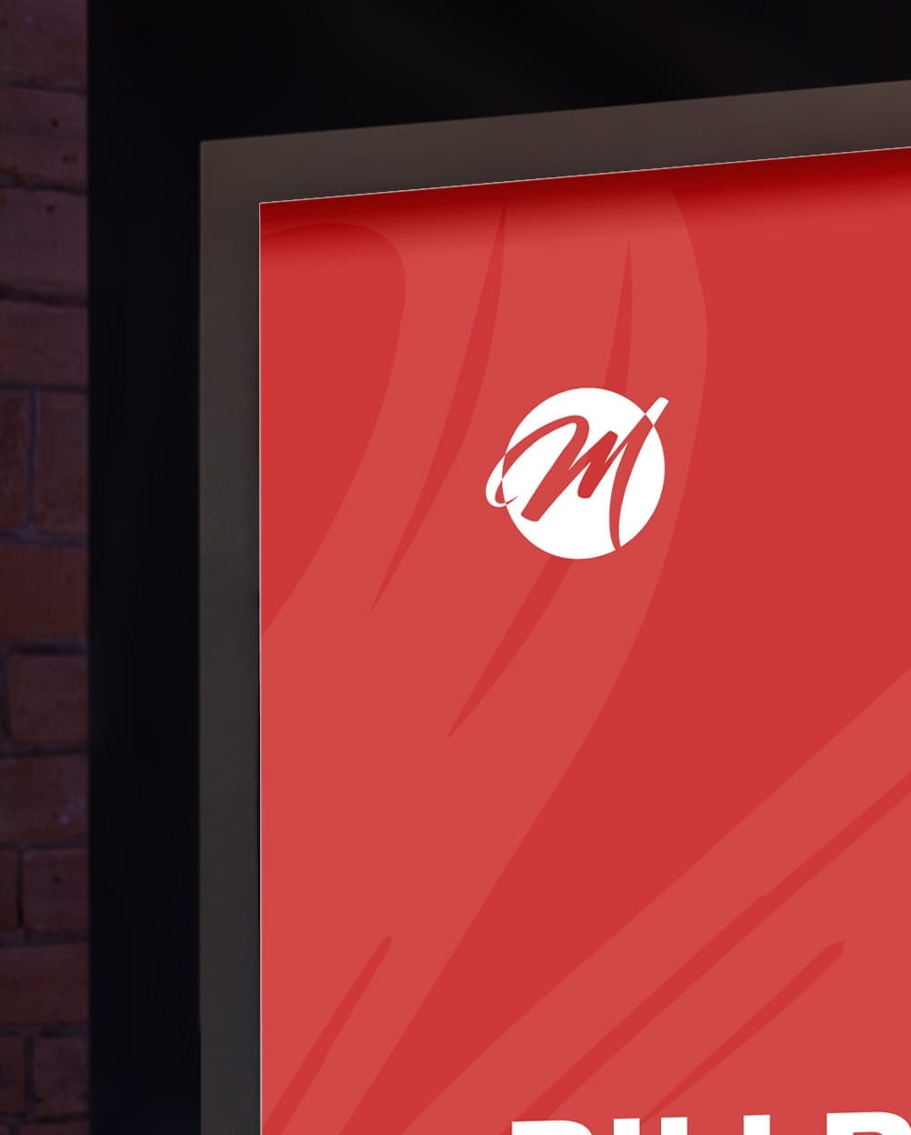 Billboard Mockup - Placa Publicitária – imagem 4 Billboard Mockup - Placa Publicitária – imagem 4
