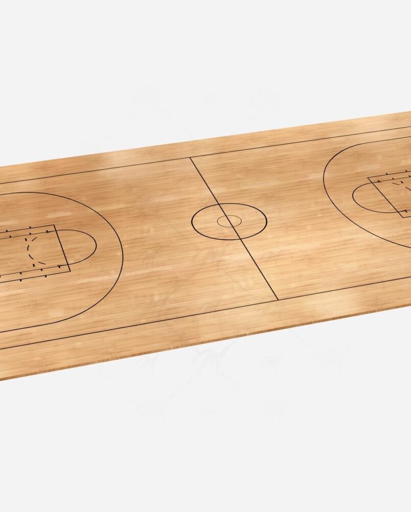 Mockup Design Quadra Basquete PSD Alta Resolução