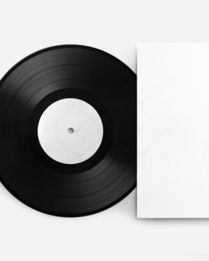 Mockup Disco de Vinil PSD – imagem 2