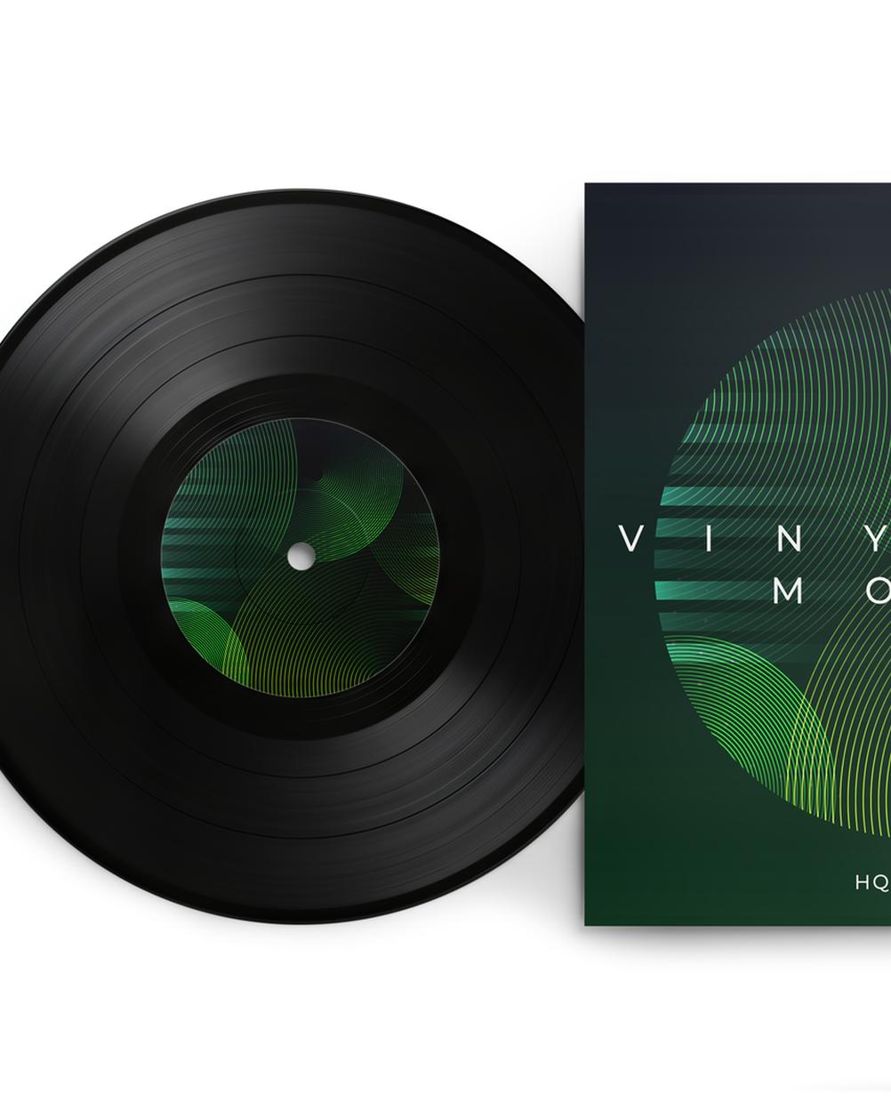 Mockup Disco de Vinil PSD – vista frontal Mockup Disco de Vinil PSD – vista frontal