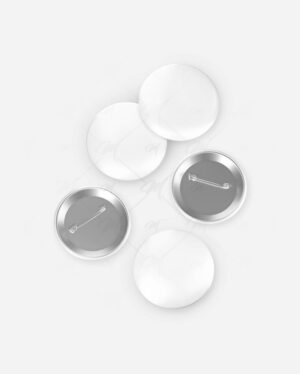 Mockup Botton Circular Superfície Neutra - Mockup PSD Mockups de Objetos Editável