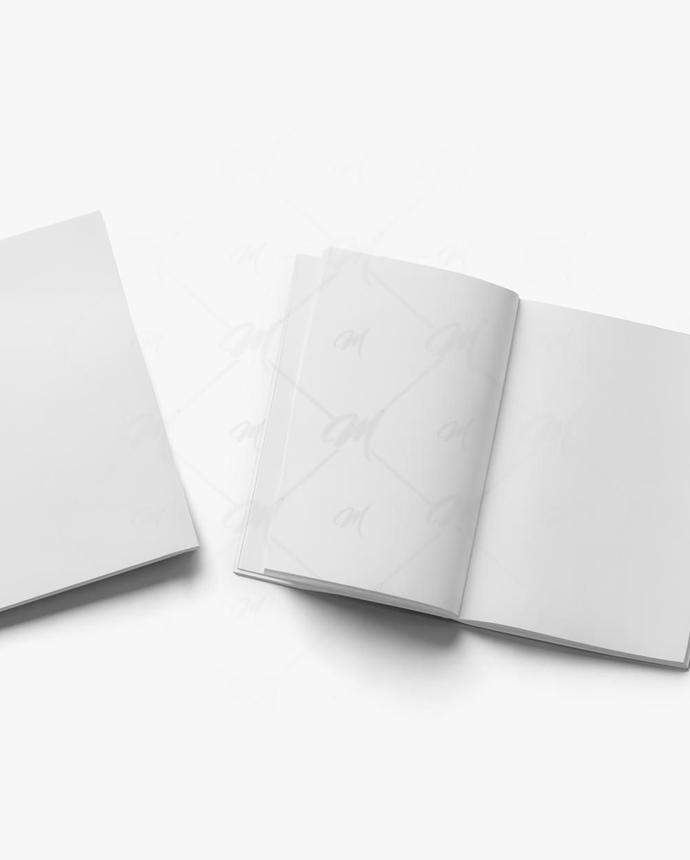 Mockup Revista Aberta Mesa Neutra - Mockup PSD Mockups de Objetos Editável Mockup Revista Aberta Mesa Neutra - Mockup PSD Mockups de Objetos Editável