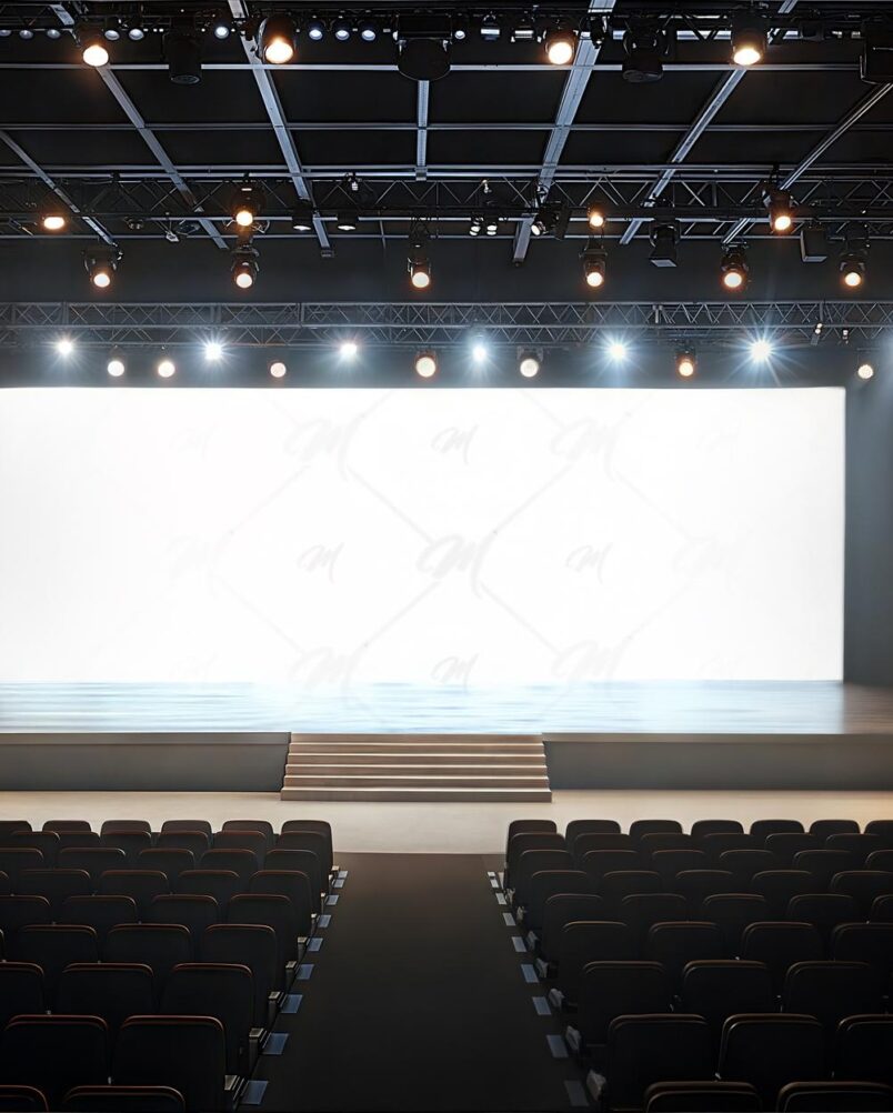 Mockup Palco Conferência PSD