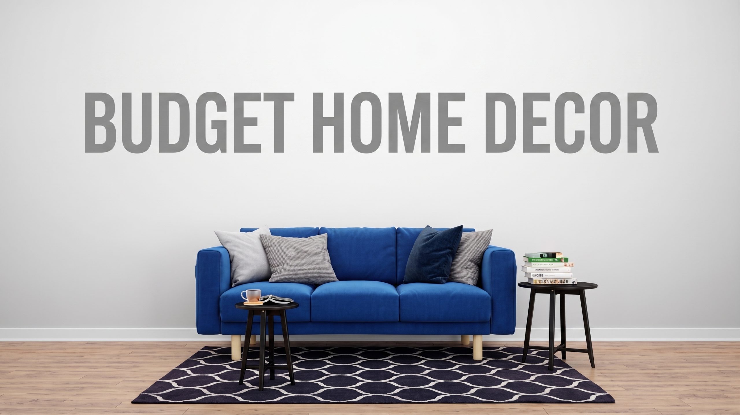 Budget home decor – mockup editável PSD para design gráfico Budget home decor – mockup editável PSD para design gráfico